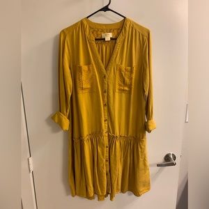 Anthropologie Maeve long sleeved dress - never worn